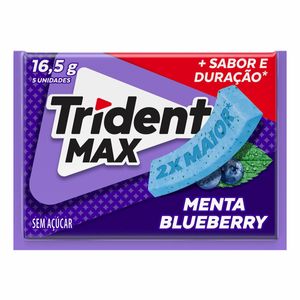 Chiclete Trident Max MentaBerry 16,5g