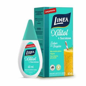 Adoçante Líquido Xilitol e Sucralose Linea 60ml
