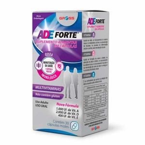 Suplemento Vitamínico Adeforte com 30cápsulas