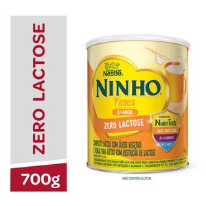 Composto Lacteo Ninho Fases Zero Lactose com 700g