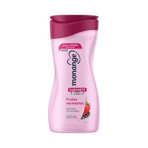 Sabonete Líquido Monange Frutas Vermelhas com 240ml