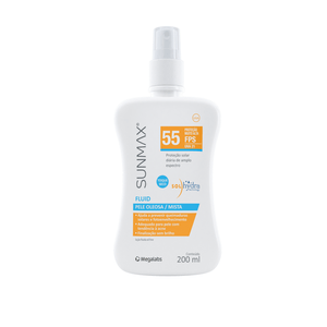 Protetor Solar Sunmax Fluid FPS55 com 200ml