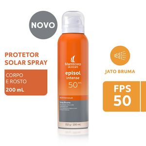 Protetor Solar Episol Intense Bruma FPS50 200ml