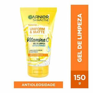 Gel de Limpeza Facial Garnier Uniform & Matte 150g