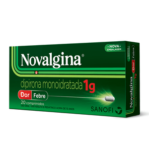 Novalgina 1g com 20comprimidos
