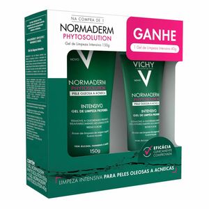 Kit Gel de Limpeza Facial Normaderm Phytosolution 150g + Phytosolution 40g