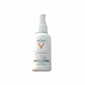 Protetor Solar Vichy Capital Soleil Uv Age Daily Fps 60 Sem Cor 40g