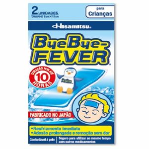 Bye Bye Fever para Crianças com 2adesivos