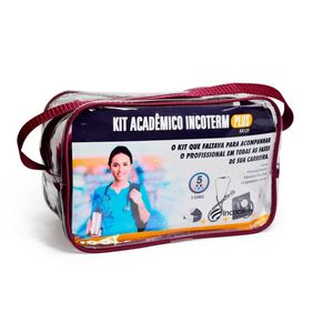 Kit Acadêmico Plus Incoterm Ka120 Bordô