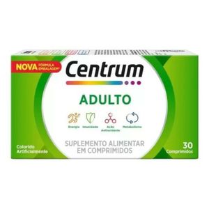 Suplemento Vitamínico Centrum Adulto 30comprimidos