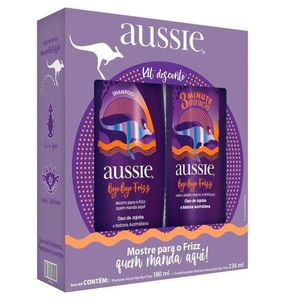 Kit Shampoo Ausie Bye Frizz 360ml+Condicionador 180ml