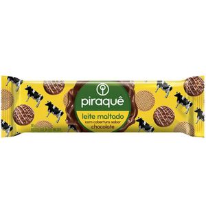Biscoito Piraquê Leite Maltado Pacote 80g