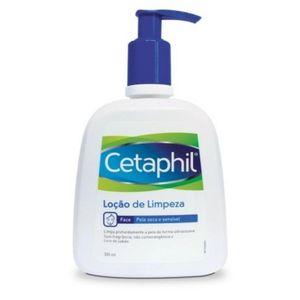 Loção Limpeza Facial Corporal Cetaphil Pele Sensível Seca 300ml