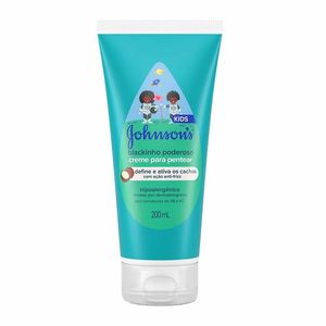 Creme de Pentear Johnson s Baby Blackinho Poderoso com 200ml