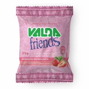 Pastilha Valda Friends Morango 25g