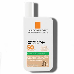 Protetor Solar Facial La Roche-Posay Anthelios Airlicium Antioleosidade Sem Cor Fps 50 40ml