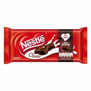 Chocolate Nestlé Tablete Meio Amargo 80g