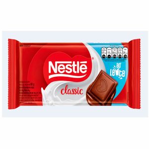 Chocolate Nestle Clássic ao Leite 80g