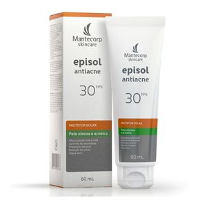 Protetor Solar Episol Antiacne Episol FPS 30 60ml