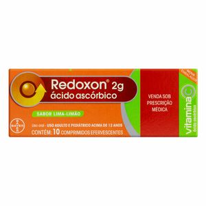 Redoxon 2g Sabor Lima-Limão 10 Comprimidos Efervescentes