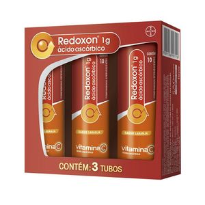 Redoxon 1g Sabor Laranja 30 Comprimidos Efervescentes
