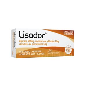 Lisador 24 Comprimidos