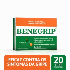 Benegrip 500mg 20 Comprimidos