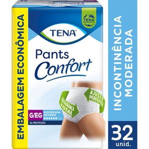 Roupa Íntima Tena Pants Confort G/EG 32 unidades