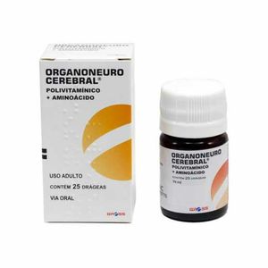 Organoneuro Cerebral 25 Drágeas