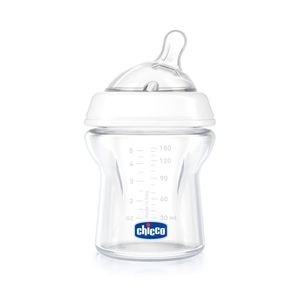 Mamadeira Chicco Step Up Fluxo Normal 0m+ Transparente de 150ml