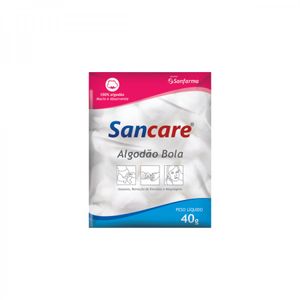 Algodão bolas Sancare 40g