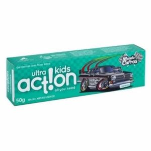 Gel Dental Ultra Action Carros Mentinha 50g