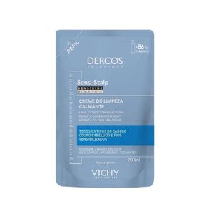 Refil Creme de Limpeza Calmante Vichy Dercos Sensi-Scalp 200ml