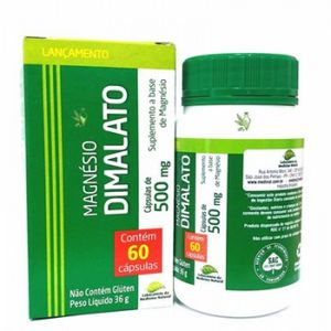 Suplemento Alimentar Magnésio Dimalato Medinal 60cápsulas