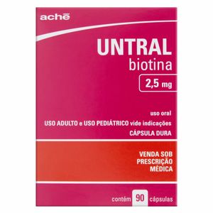 Untral 2,5mg 90 Cápsulas