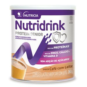 Nutridrink Protein Sênior Sabor Cafe com Leite 380g