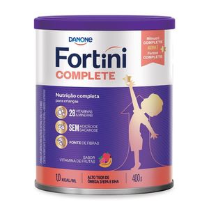 Suplemento Infantil Milnutri Complete Sabor Vitamina de Frutas 400g