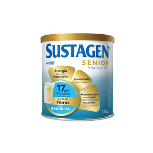 Complemento Alimentar Sustagen Senior Adultos 50+ Baunilha 370g