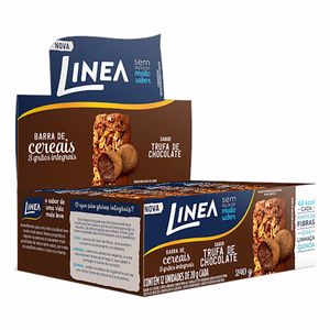 Barra De Cereal Trufa De Chocolate 12 Unidades Linea 240G