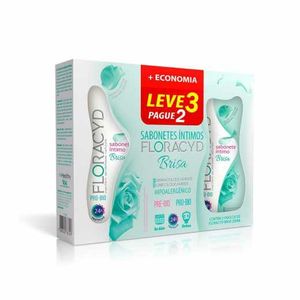 Kit Sabonete Íntimo Floracyd Brisa Leve 3 Pague 2 200ml