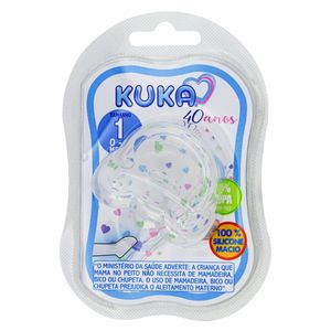 Chupeta Kuka Silicone Soft Ortodontica Nº1