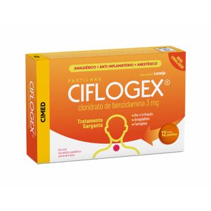 Ciflogex Sabor Laranja 12 Unidades
