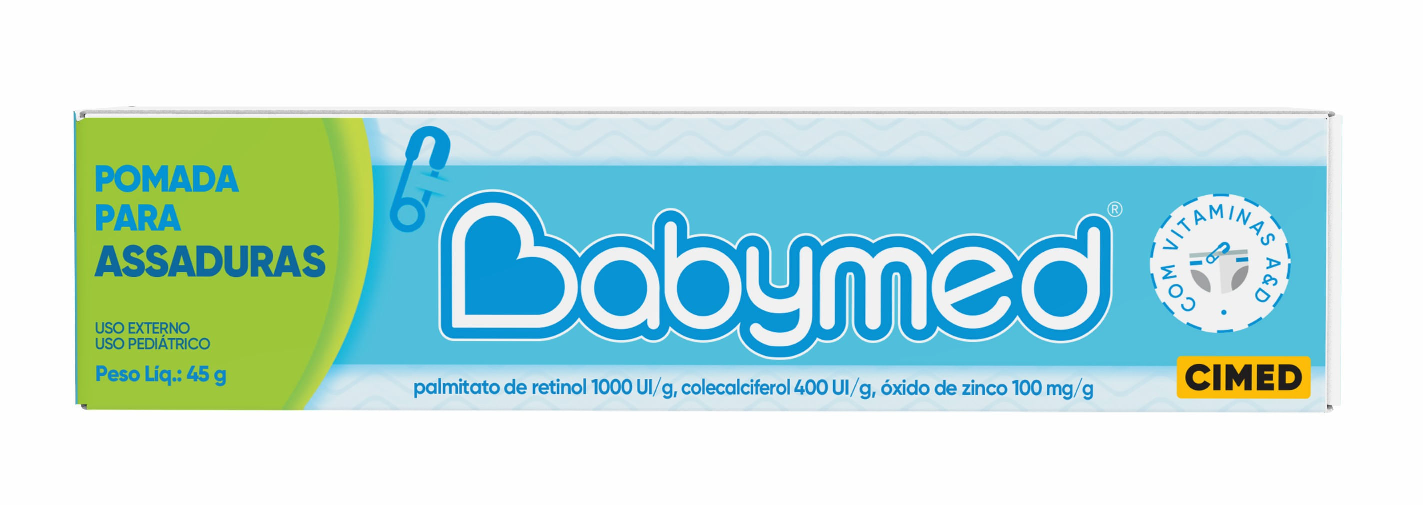 Pomada Babymed Menino 45g | Drogaria Globo - Drogaria Globo