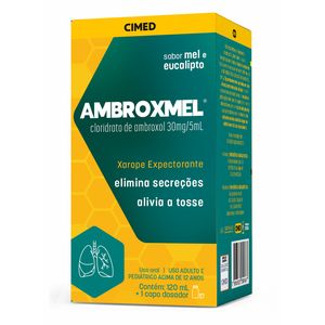 Ambroxmel Xarope Adulto Sabor Mel e Eucalipto 120ml