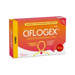 Ciflogex Sabor Cereja 12 Unidades