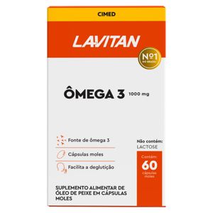 Lavitan Ômega 3 60 Cápsulas