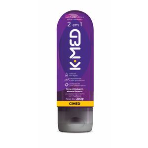 Gel Lubrificante Íntimo K-med 2 Em 1 200ml