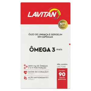 Lavitan Ômega Mais 90 Cápsulas