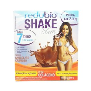 Suplemento Vitamínico Shake Slim Redubío Chocolate 210g