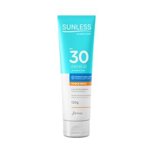 Protetor Solar Sunless Toque Seco FPS30 com 120g